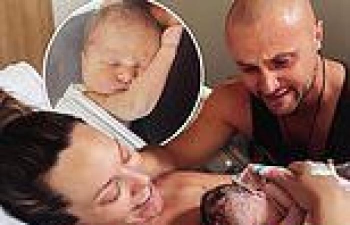 Home and Away star Mark Furze and wife Laural welcome their first child together