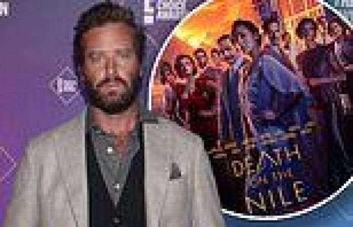 Armie Hammer excluded from Death on the Nile individual promo posters after sex ...