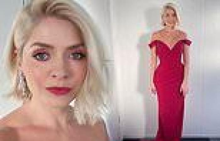 Holly Willoughby wows in racy red dress and diamonds