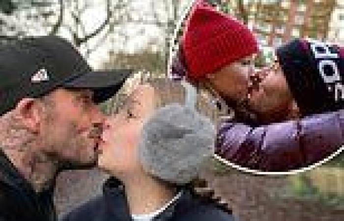 David Beckham, 46, defiantly persists in sharing snaps showing him kissing ...
