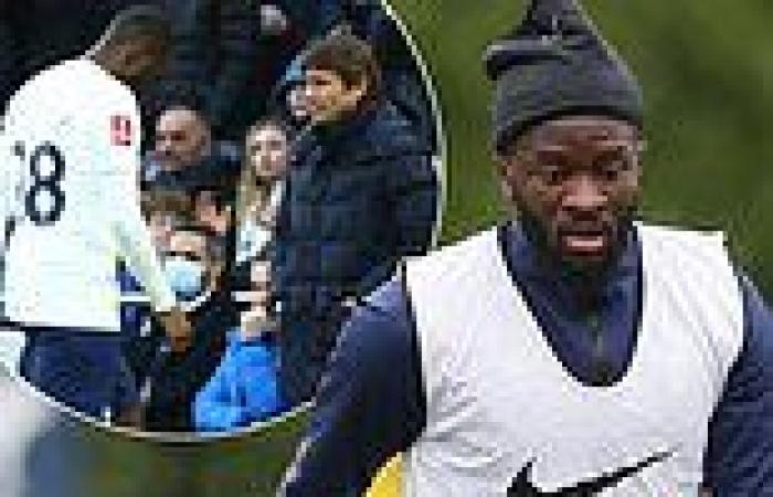 sport news Tottenham's Tanguy Ndombele training alone as manager Antonio Conte separates ...