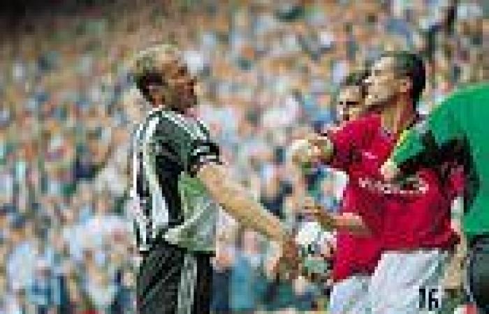 sport news Roy Keane considered retiring after being sent off for trying to punch Alan ...
