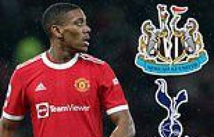 sport news Manchester United outcast Anthony Martial 'rejects loan offers from Tottenham ...
