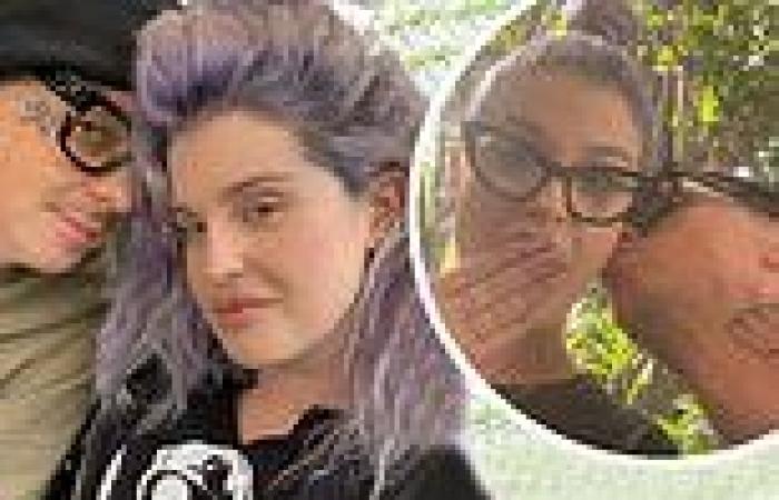Kelly Osbourne shares cosy photos with mystery man three months after split ...