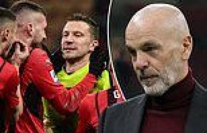 sport news AC Milan boss Stefano Pioli confirms referee apology after error rules out ...