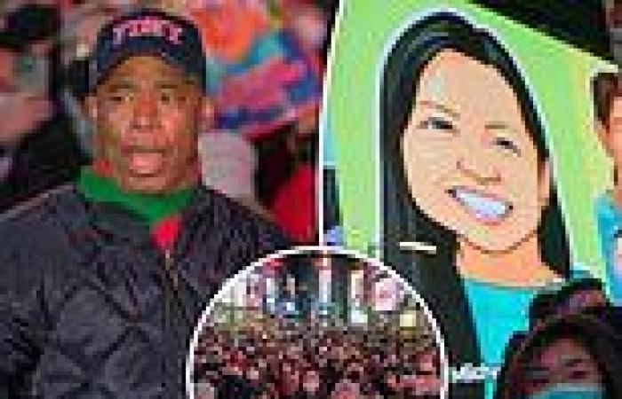 NYC mayor joins hundreds in Times Square for subway shove victim vigil after ...