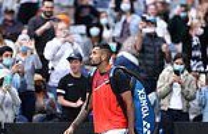 Australian Open 2021: Nick Kyrgios' second round clash against top seed sparks ...