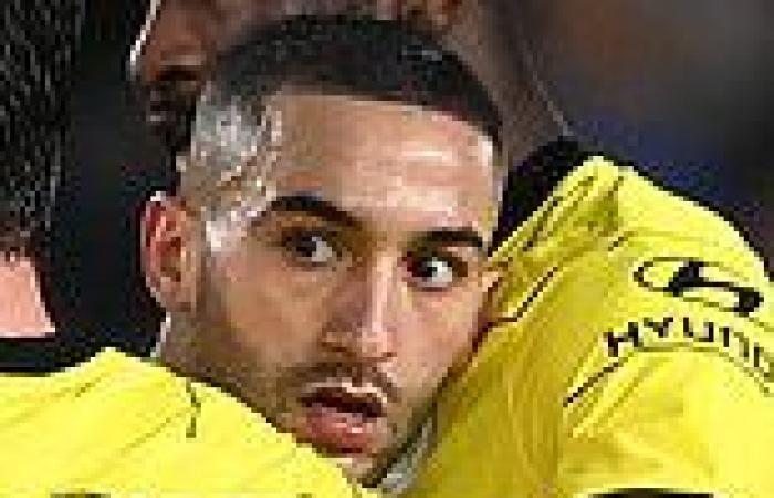 sport news Fans believe Ziyech's failure to celebrate goal points to problems in the ...