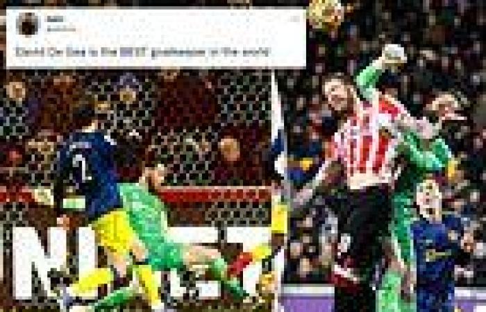 sport news David de Gea was 'like a brick wall' in Manchester United win over Brentford