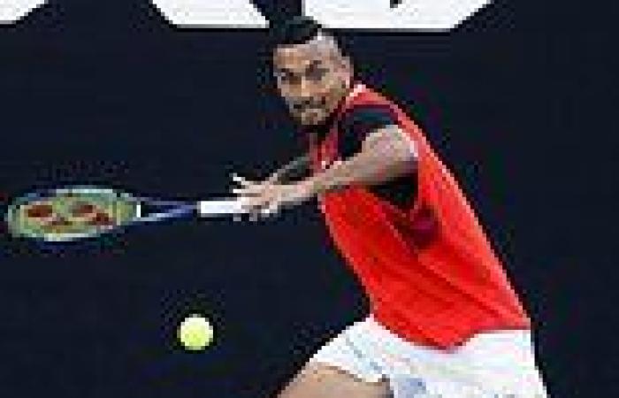 Nick Kyrgios takes on World No. 2 Daniil Medvedev in Bold style serving underarm