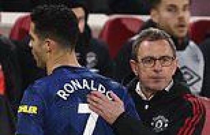 sport news Manchester United: Ralf Rangnick defends decision to substitute Cristiano ...