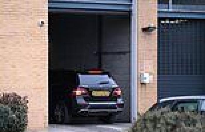 Katie Price is seen being driven away from West Sussex police station by ...