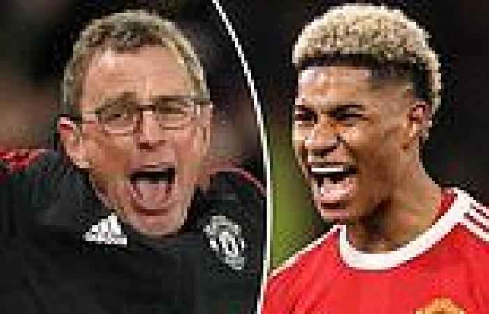 sport news Manchester United boss Ralf Rangnick says Marcus Rashford is 'one of the top ...