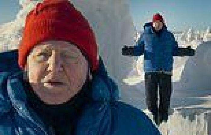 Sir David Attenborough braves extreme temperatures of -18C for The Green Planet 