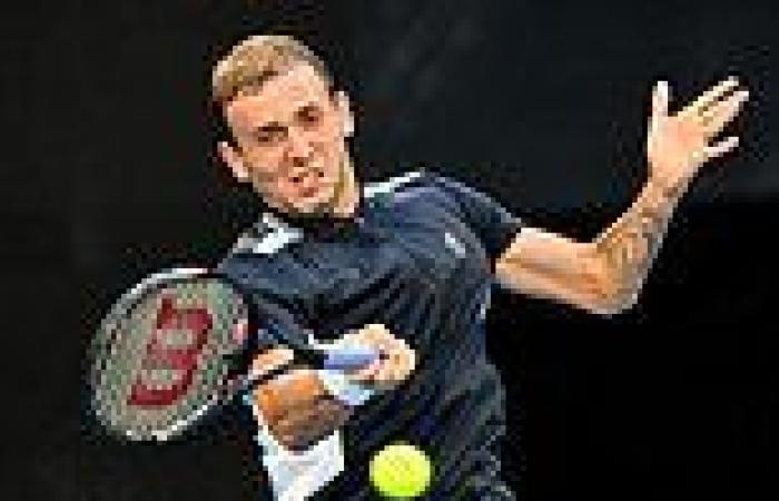sport news Dan Evans said he 'panicked' during his defeat against Felix Auger-Aliassime at ...