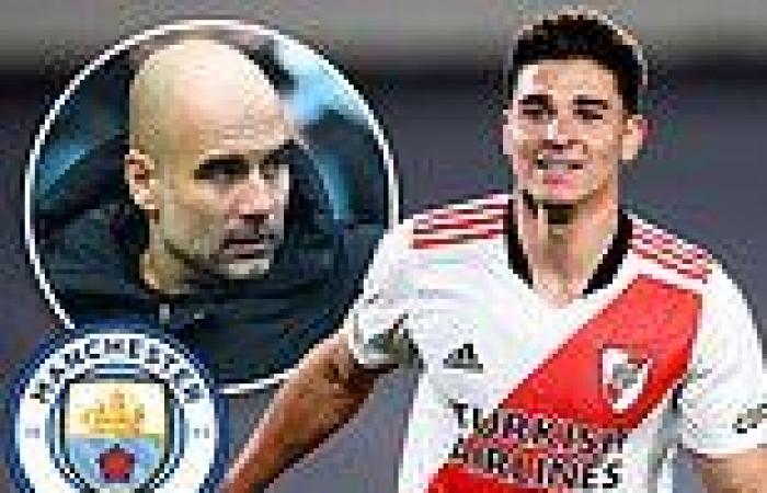 sport news Man City edging nearer to completing the transfer of River Plate striker Julian ...