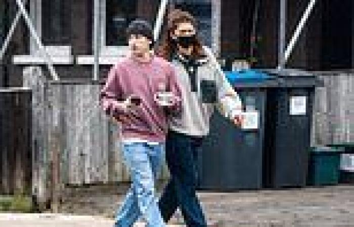 Zendaya and Tom Holland look loved-up as couple visit Tom's family home laden ...