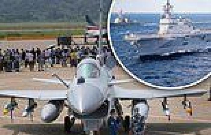 China launches 39 aircrafts near Taiwan on the day the US Navy sailed two ...