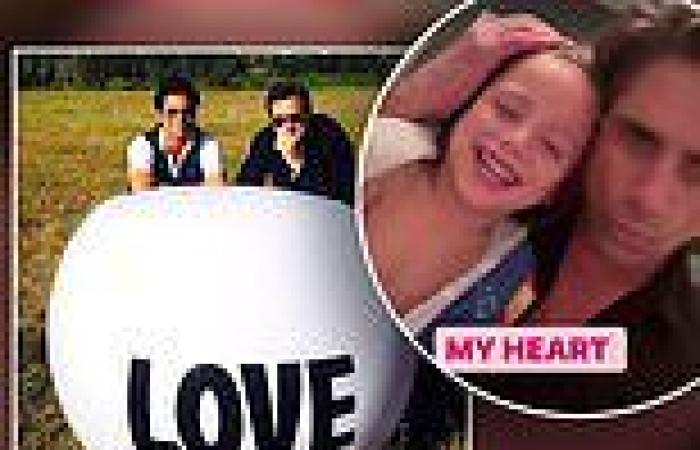 John Stamos tries to tell his son Billy, three, a story after sharing a loving ...