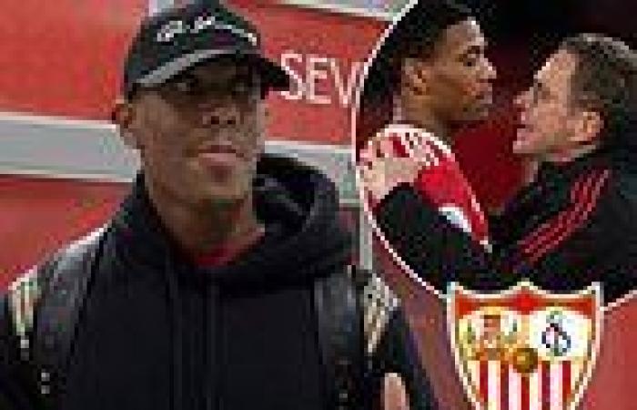 sport news Anthony Martial FINALLY secures Man United exit as he touches down for his ...