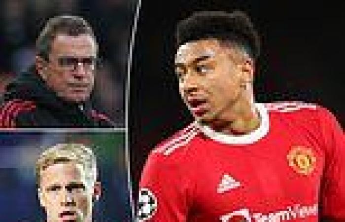sport news Manchester United consider offers to let Jesse Lingard and Donny van de Beek ...