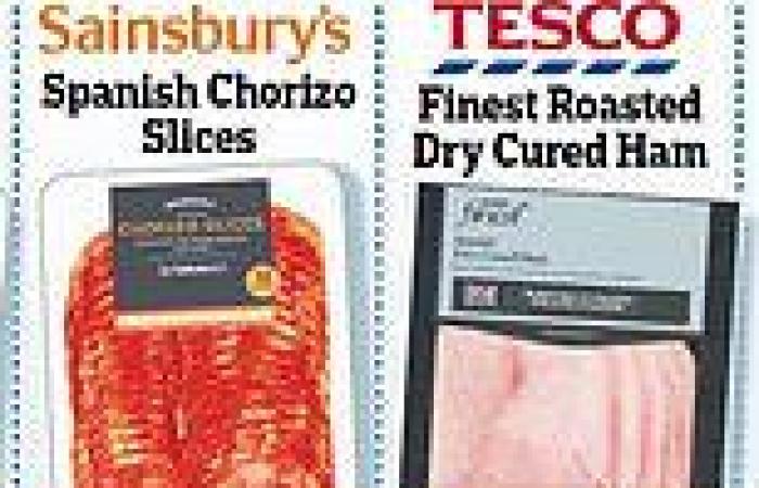 One in four supermarket sliced meats including ham and salami are saltier than ...