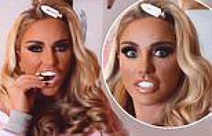Katie Price brushes off abusive text scandal  as fiancé Carl Woods vows to ...