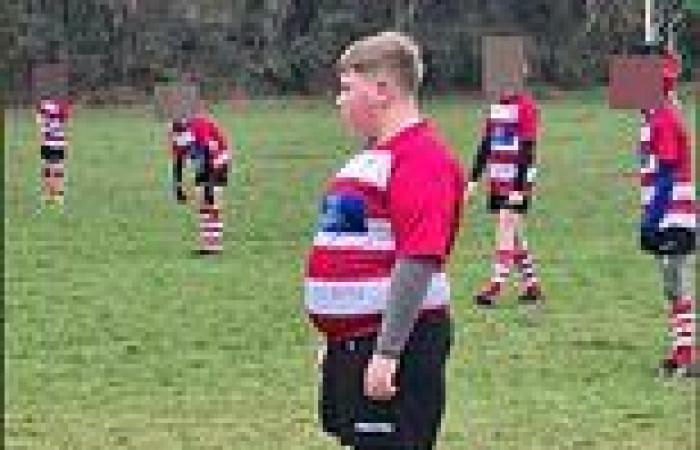 Rugby stars support boy trolled by Facebook 'idiot' for being too large to play ...
