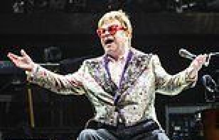 Elton John, 74, tests positive for COVID and is forced to cancel concerts in ...