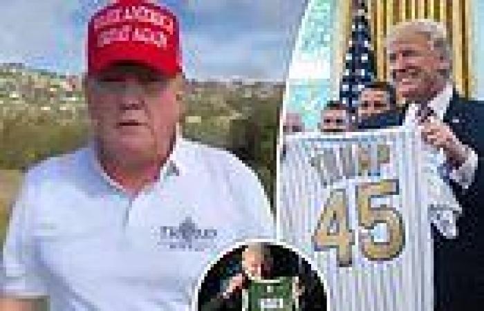 Trump claims he's he 45th and 47th president during golf outing in hint at ...