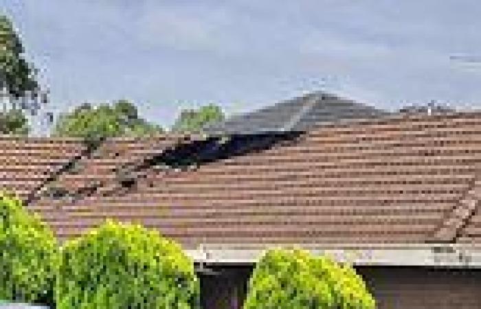 Two people rushed to hospital after Bundoora, Melbourne, home is struck by ...