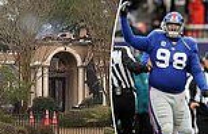 Retired Giants star Fred Robbins and his family lose 'everything' as their ...