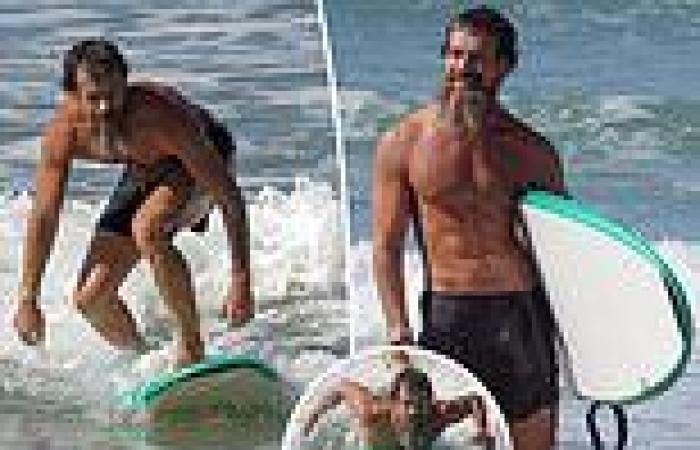 Ex Twitter CEO Jack Dorsey flaunts his ripped physique while surfing in Costa ...
