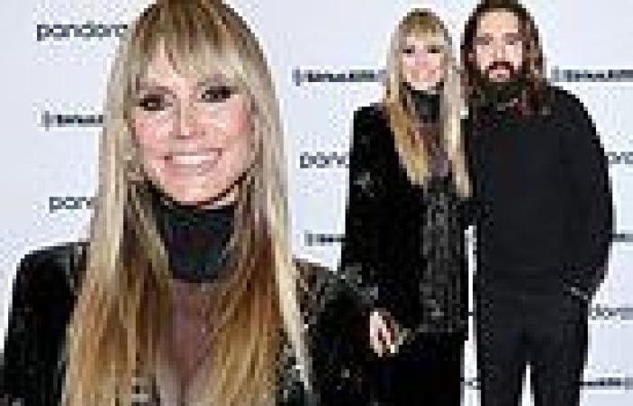 Heidi Klum heads out with husband Tom Kaulitz to watch John Mayer perform