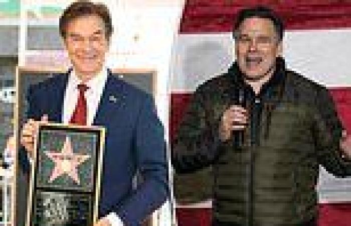 Dr Oz's rival says he's too 'Hollywood' as he's given a Walk of Fame star