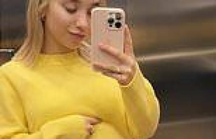 Nicola Adams' pregnant girlfriend Ella Baig, 23, debuts her growing baby bump ...