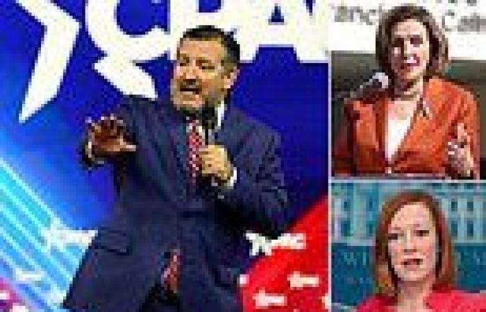 Ted Cruz calls Jen Psaki 'Peppermint Patty,' says Nancy Pelosi rides a broom ...