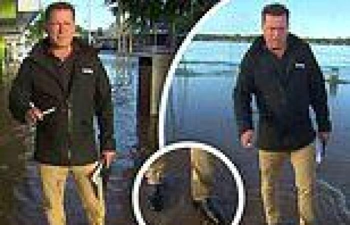 Today show: Karl Stefanovic wears leather boots and chinos while reporting on ...