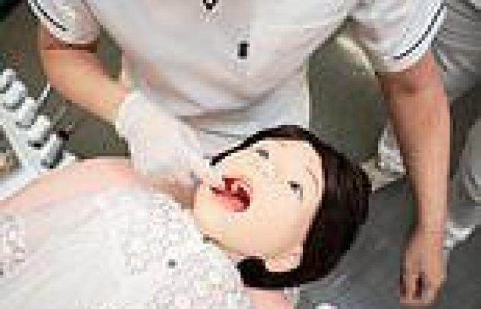 Creepy eye-rolling, convulsing ROBOT CHILD can help train dentists for medical ...