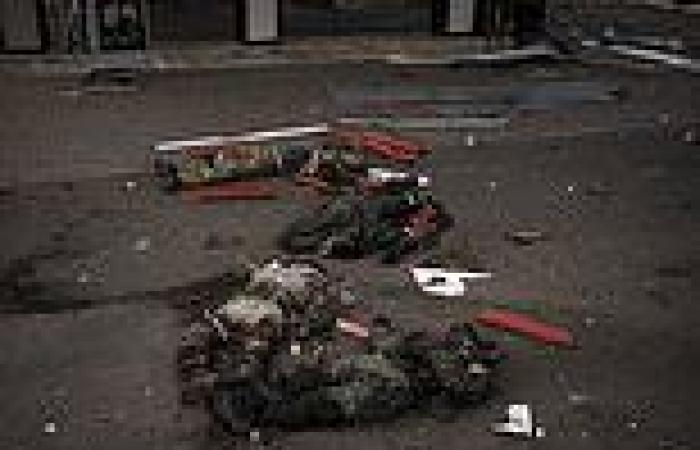Ukraine war: Dead Russian troops found in 'Z' pattern as Kyiv's men advance