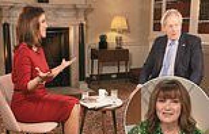 Susanna Reid says Lorraine is 'a legend' when Boris Johnson asks who the ...