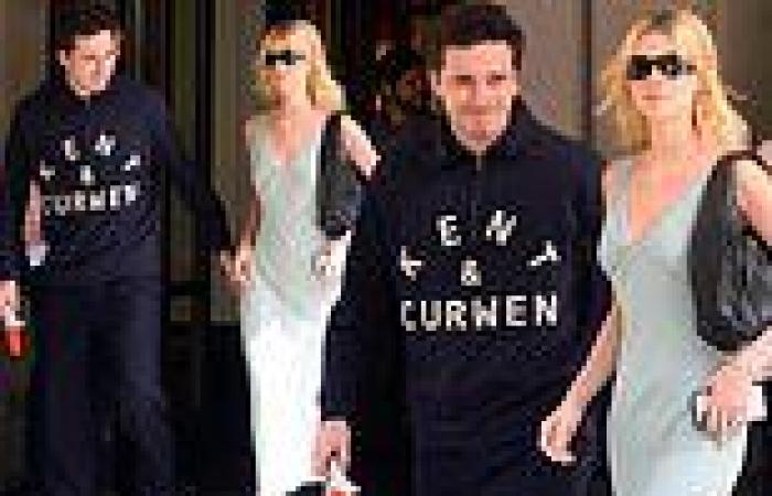 Brooklyn Beckham puts on a low-key display as he steps out alongside glamorous ...