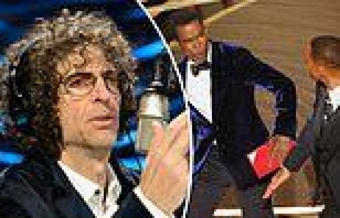 Howard Stern slams Oscars audience not stepping in after Will Smith slapped ...