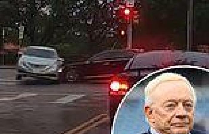 Moment Dallas Cowboys owner Jerry Jones smashes into car in brutal t-bone and ...