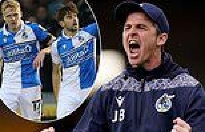 sport news Bristol Rovers boss Joey Barton eyes automatic promotion ahead of crucial final ...