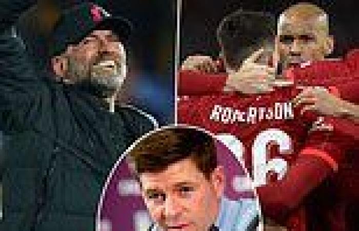 sport news Steven Gerrard claims Jurgen Klopp's side are 'probably the best Liverpool team ... trends now