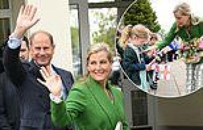 Wednesday 11 May 2022 07:32 AM Sophie Wessex and Prince Edward visit a primary school in Guernsey trends now