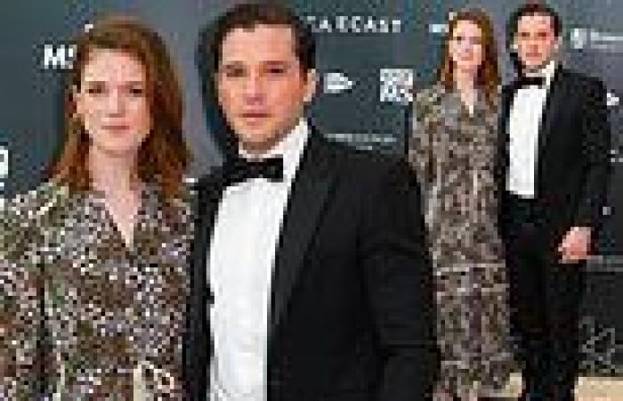 Friday 13 May 2022 09:56 AM Kit Harington and wife Rose Leslie look smitten at a fundraiser for The MS ... trends now