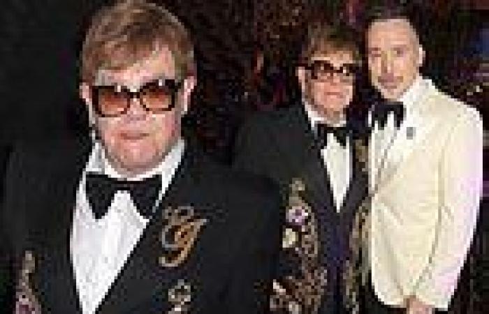 Friday 13 May 2022 09:20 AM Elton John and his husband David Furnish attend the singer's AIDS charity gala trends now