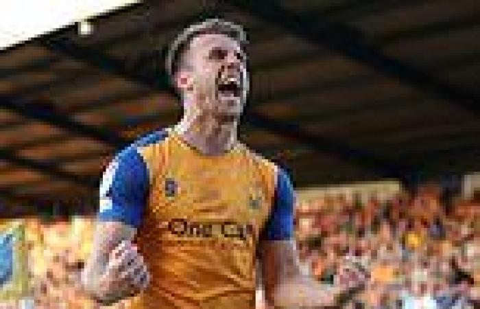 sport news Mansfield secure narrow win against Northampton in play-off first leg trends now